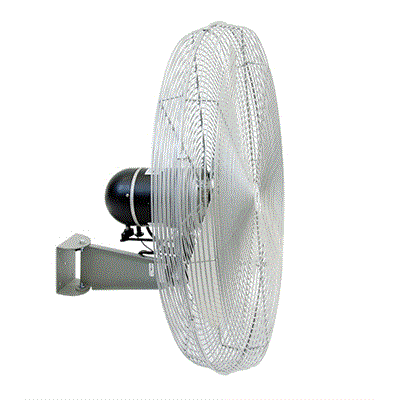 TPI ACU 24-W 24" Industrial Wall Mounted Circulator Fan