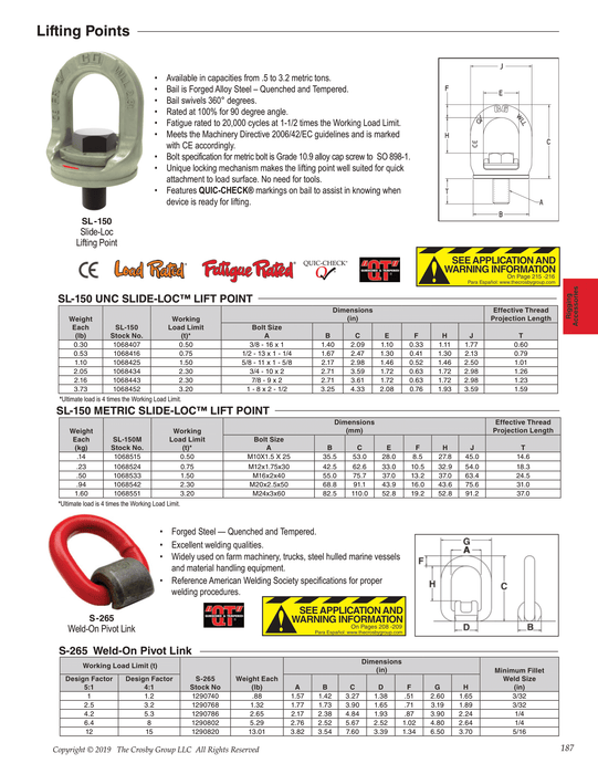 SL-150 Slide-Loc™