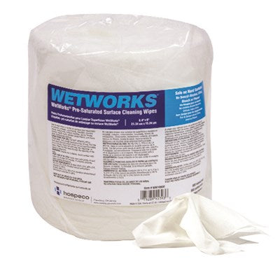 WetWorks® Pre-Saturated Cleaning Wipes - Starter Kit With Bucket - Made In The USA