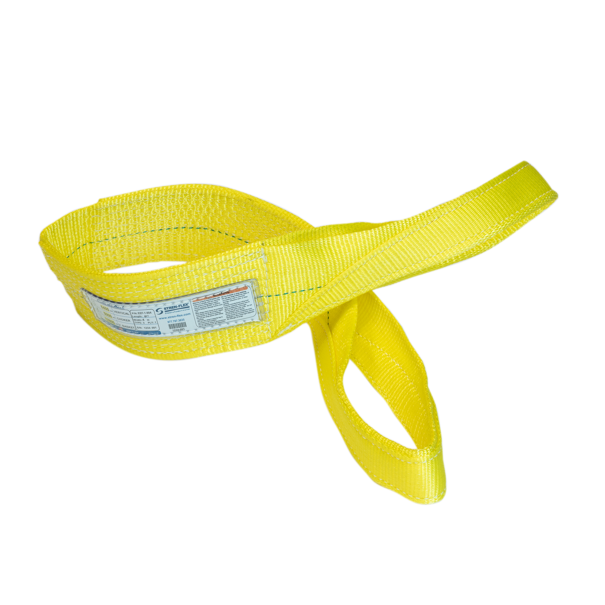 Polyester Flat Eye & Eye Web Sling - Type 3 — LiftSupply