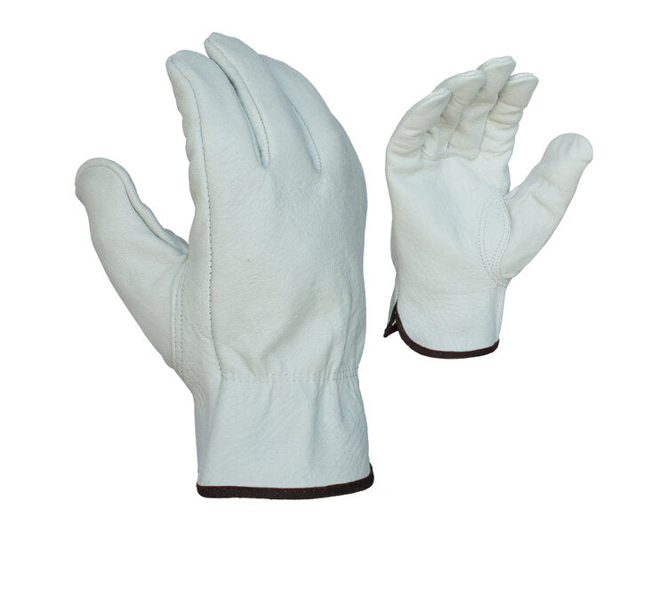 TASK GLOVES - (IB4001) Quality Grain Gloves, Goatskin, Keystone Thumb - Quantity 12 Pair