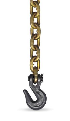 CM - USA - Binder Chain w/ Clevis Grab Hook 5/16" x 20' G70