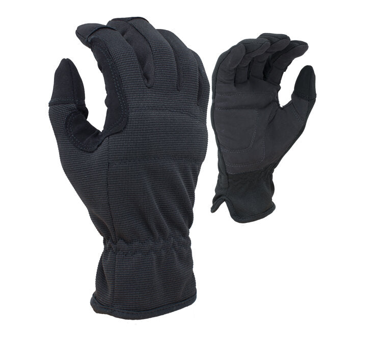 TASK GLOVES - High Performance Synthetic Leather Gloves, Padded Contoured palm - Quantity 12 Pair