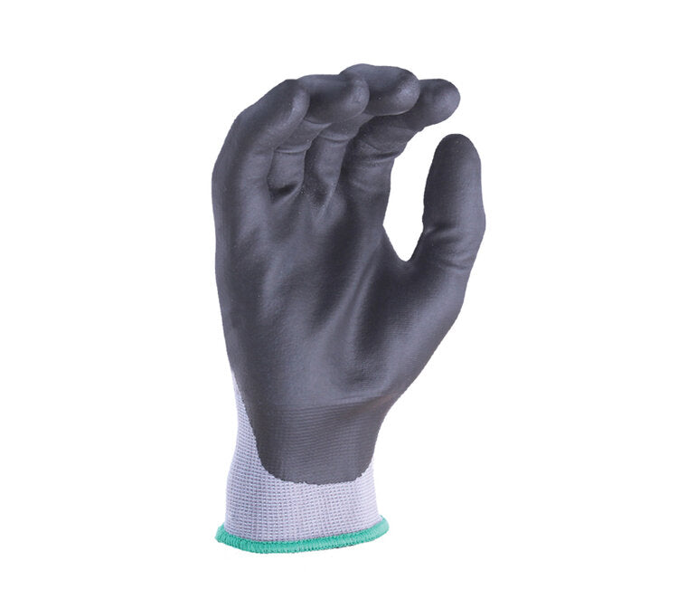 TASK GLOVES - Oil Task 15 Gauge Gloves, Nylon shell, Waterbased Polymer Palm coated - Quantity 12 Pair