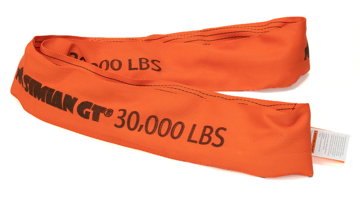 SIMIAN® GT Round Sling - Orange - Endless - 30,000 lbs