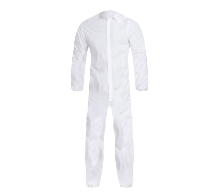 TASKFORCE® Microporous Coverall, Elastic wrists & ankles, Zipper front closure with storm-fly - Quantity 25