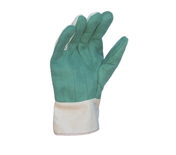 TASK GLOVES - 30oz Hot Mill Gloves, Heavy weight, Burlap Lined, Straight thumb, 2 1/2" Band Top - Quantity 12 Pair